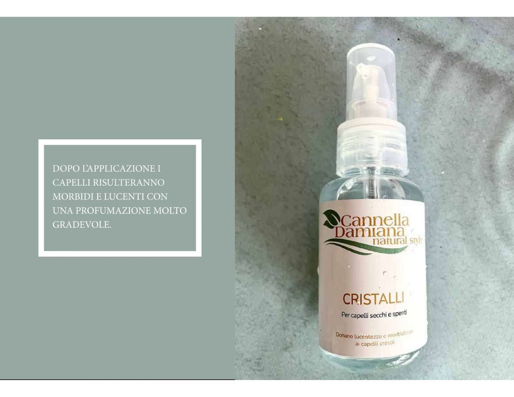 immagine dei cristalli liquidi per capelli secchi, trattati e sfibrati