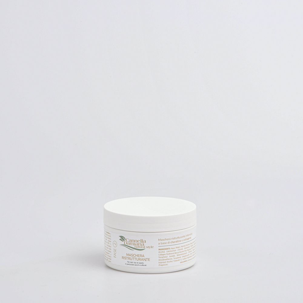 Maschera ristrutturante per capelli alla cheratina